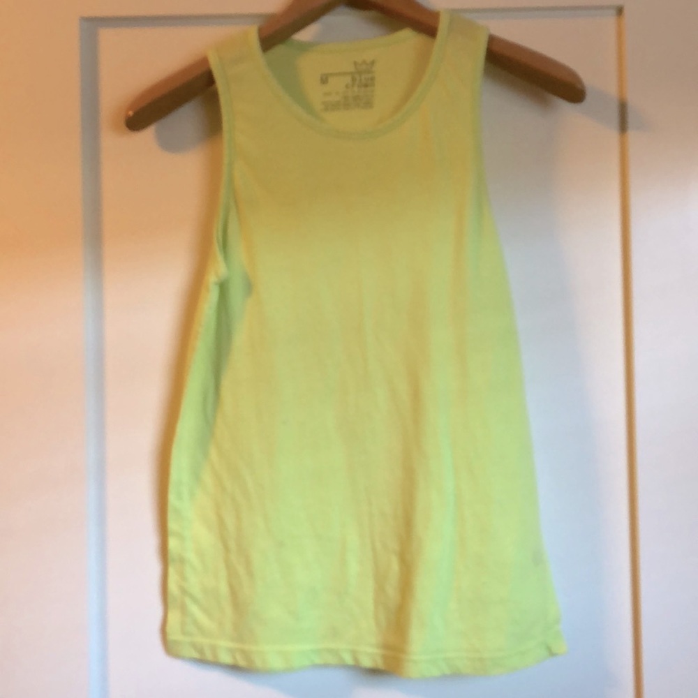 Blue Crown tank Size Medium unisex cotton